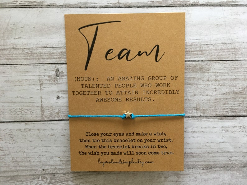 Team Gifts Team Definition Team Gift Gift for Team Etsy