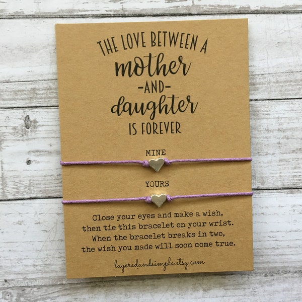 Mommy and Me, Mother and Daughter Bracelet, Mother and Daughter Gift, Mother and Daughter Bracelet Set, Mother and Daughter Matching