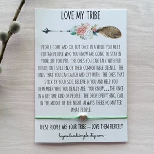 Custom Girls Weekend Wish Bracelet, Girls Trip, Girls Road Trip, Wish Bracelet, Girls Weekend Gift, Love My Tribe Bracelet, Tribe Bracelet