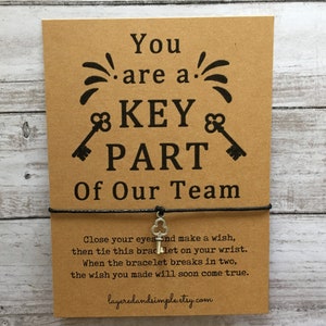 You Are A Key Part of Our Team Gift, Gift for Team, Employee Appreciation, Employee Appreciation Gifts, Employee Gifts, Teamwork Gifts