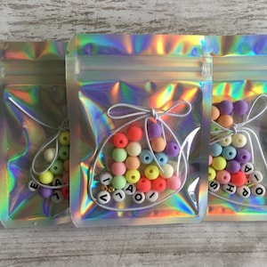Kit de bricolaje, kit de pulseras de la amistad, pulseras de letras personalizadas para regalos de fiesta, crea tus propias pulseras de la amistad, pulsera con nombre personalizado
