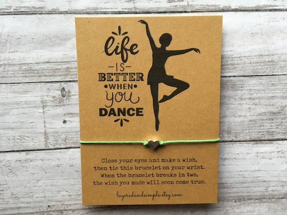 Dance Gifts, Dance Team Gifts, Dance Teacher Gifts, Dance Wish