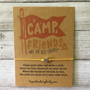 Campamento de verano, Era de campamento de verano, Regalos de campamento de verano, Pulsera de amigos del campamento, Regalo de campamento de verano, Fiesta de campamento, Recuerdos de campamento, Pulseras de campamento de verano