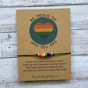 Pride Bracelet, Gay Pride, LGBT Bracelet, Gay Pride Bracelet, Rainbow Bracelet, Be Proud, Gay Pride Jewelry, Rainbow Pride, Pride Flag
