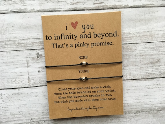 what to give your boyfriend as a promise gift