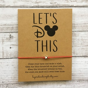 Disney Trip Gifts, Disney Trip Wish Bracelet, Disney Family Vacation, Disney Trip Gifts, Disney Trip 2021, Disney Trip Reveal, Disney Gifts