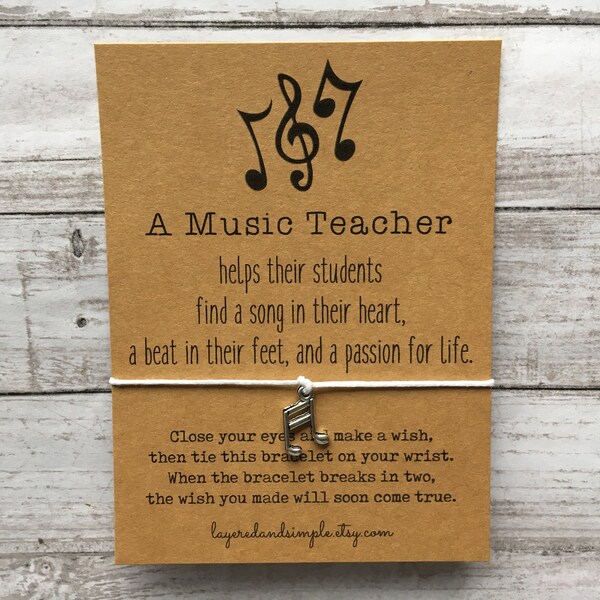 Music Leader Appreciation Etsy