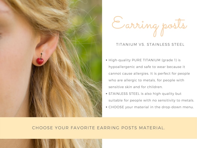 Daisy Stud Earrings Flower Studs, Pink Flower Earring, Gift for Teen Girl, Unique earrings, Floral Earring, Titanium Earring, Cool Earring image 6