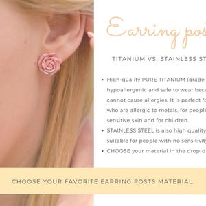 Maple Leaf Quality Stud Earrings, Polymer Clay Maple, Autumn Earrings, Fall Gift, Maple Tree, Cute Earring, Unique Earring, Titanium Earring image 8