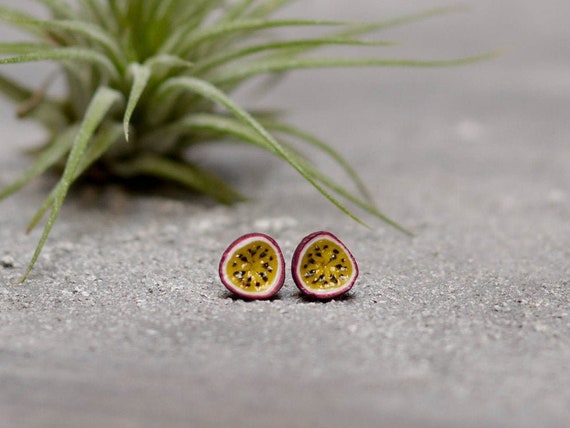 Fruit on sale earrings etsy