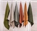 Linen kitchen gift towels. Eco Tea towel. Soft linen hand towel. Pure linen towel. Stonewashed soft dish towel available in 47 colors. 