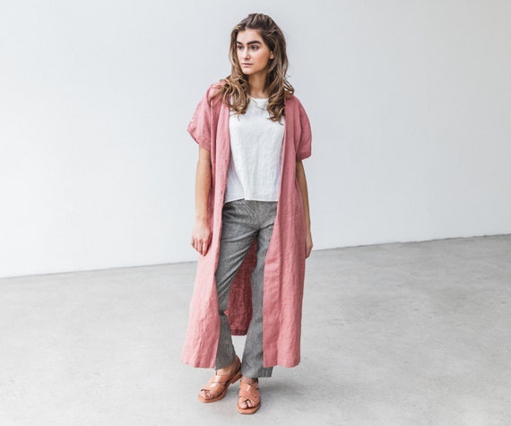 Veste longue manche courte new arrivals