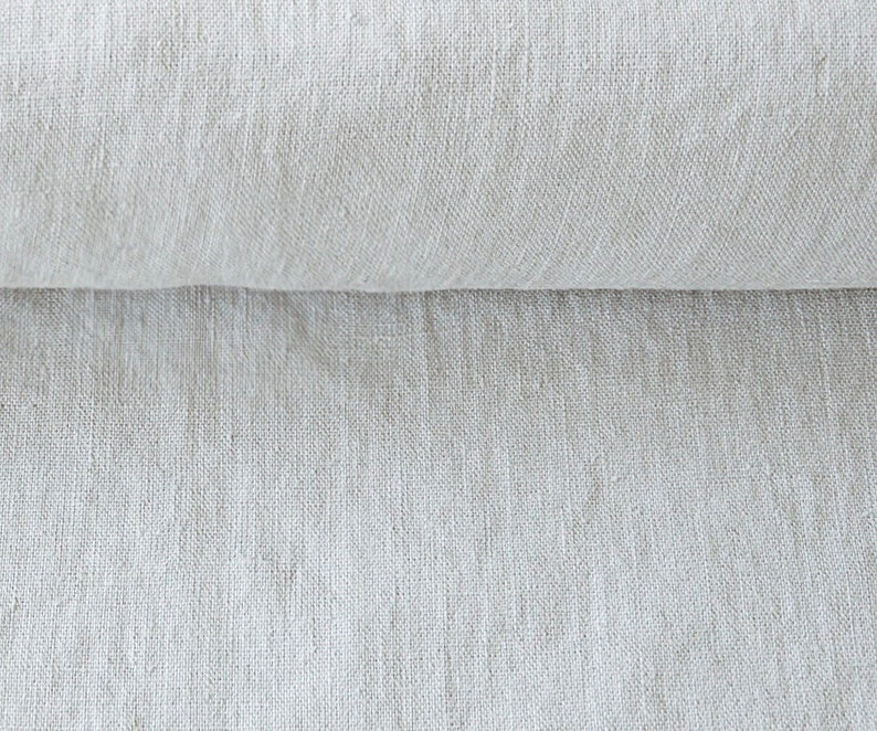 Linen Fabric. Silver Gray Linen. Medium Weight Linen. Baltic Etsy Canada