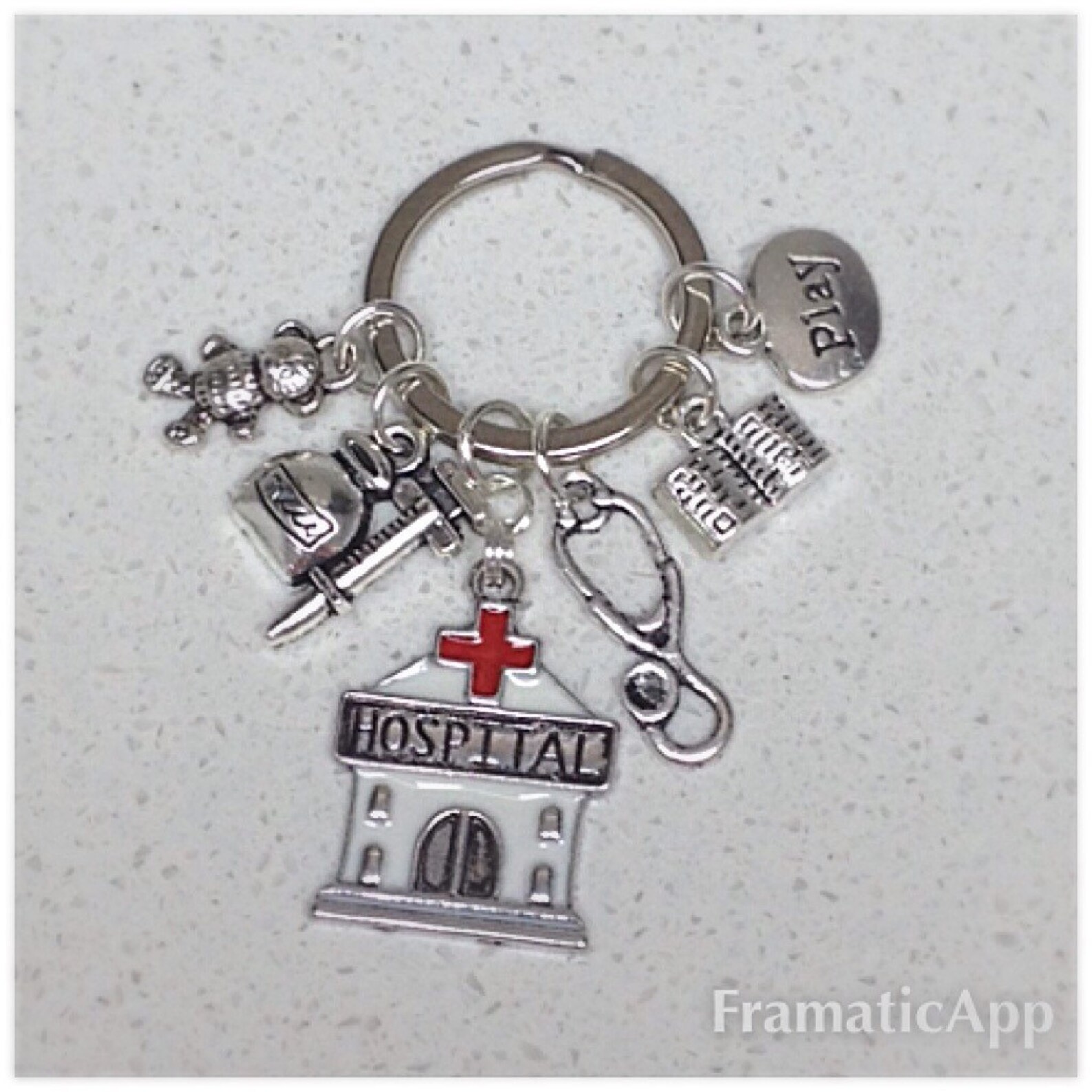 Healthcare Play Specialist Keyring Etsy