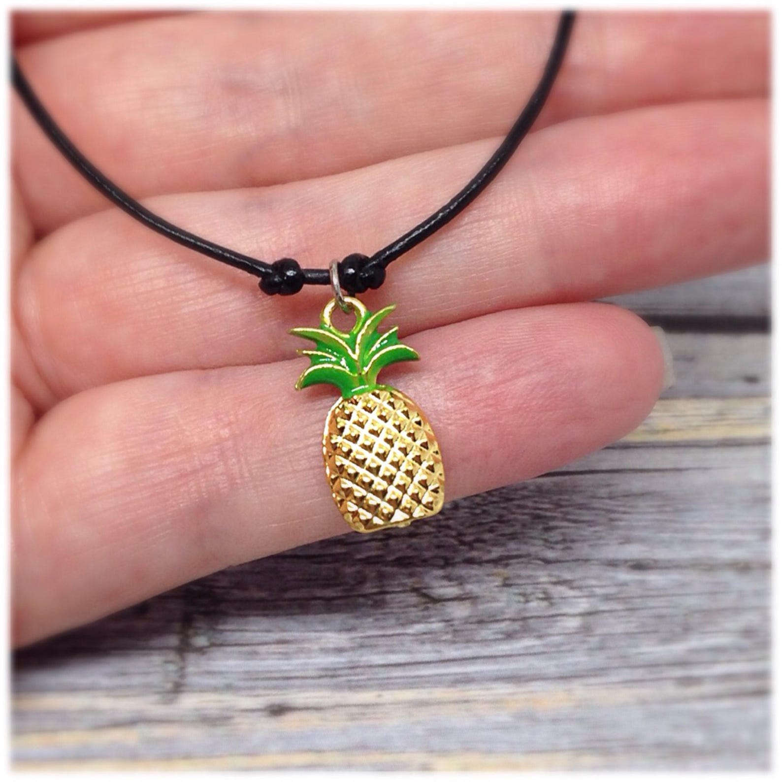 Pineapple Bracelet Pineapple Wish Bracelet Wish Bracelet Etsy UK