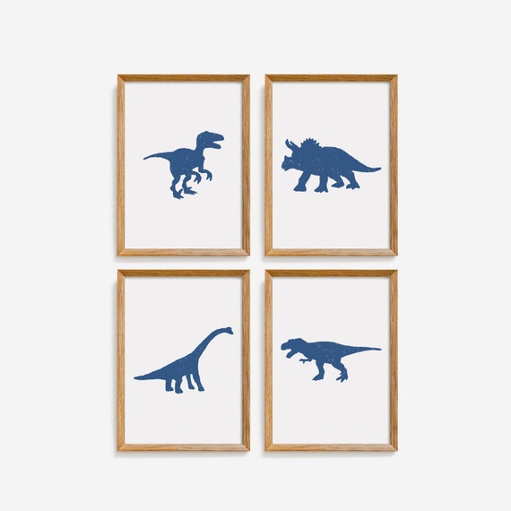 Dinosaur Wall Art Dinosaur Decor Dinosaur Nursery Dinosaur | Etsy