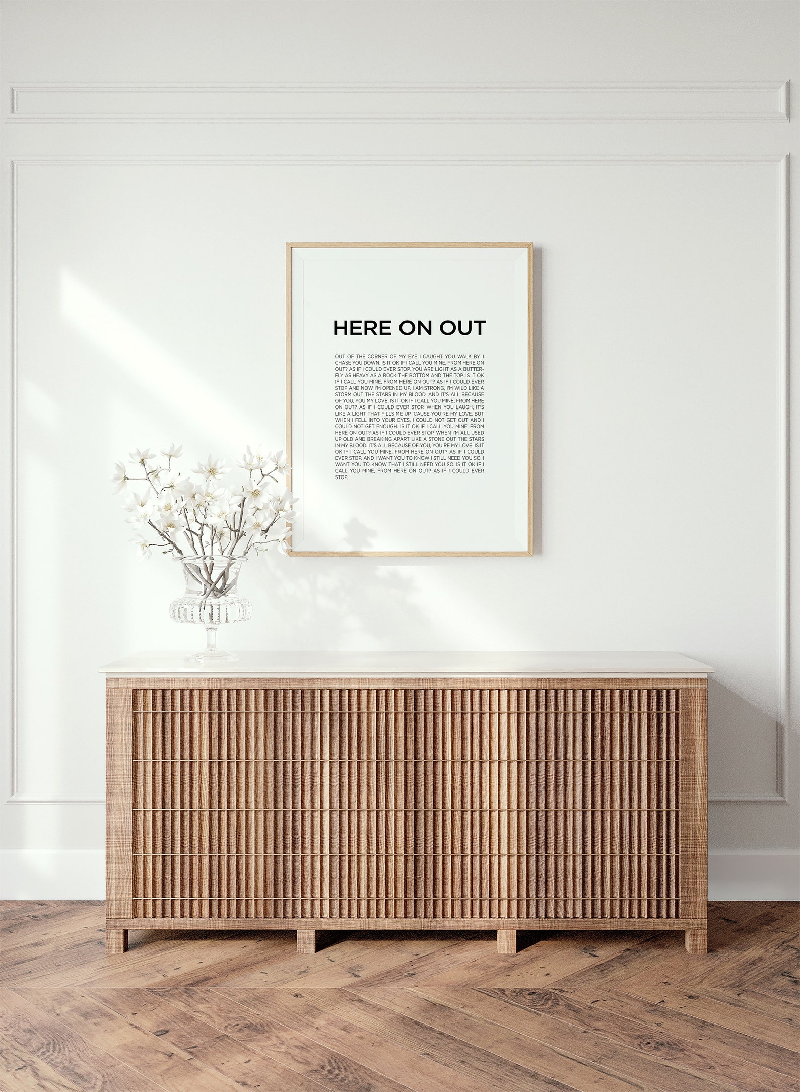 Custom Song Lyrics Wall Art Song Lyrics Printable Poster - Etsy