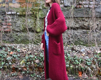 huge cardigan
