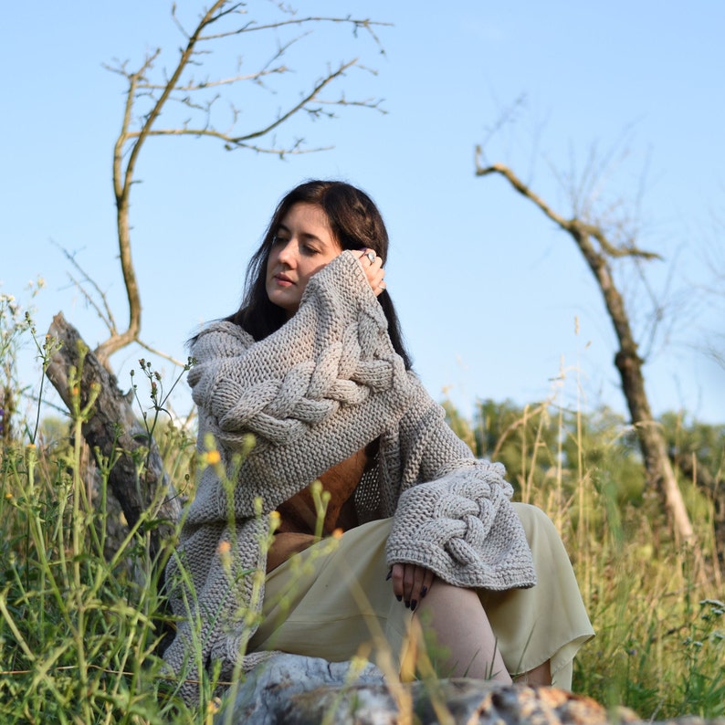 Knitted MAXI Cardigan