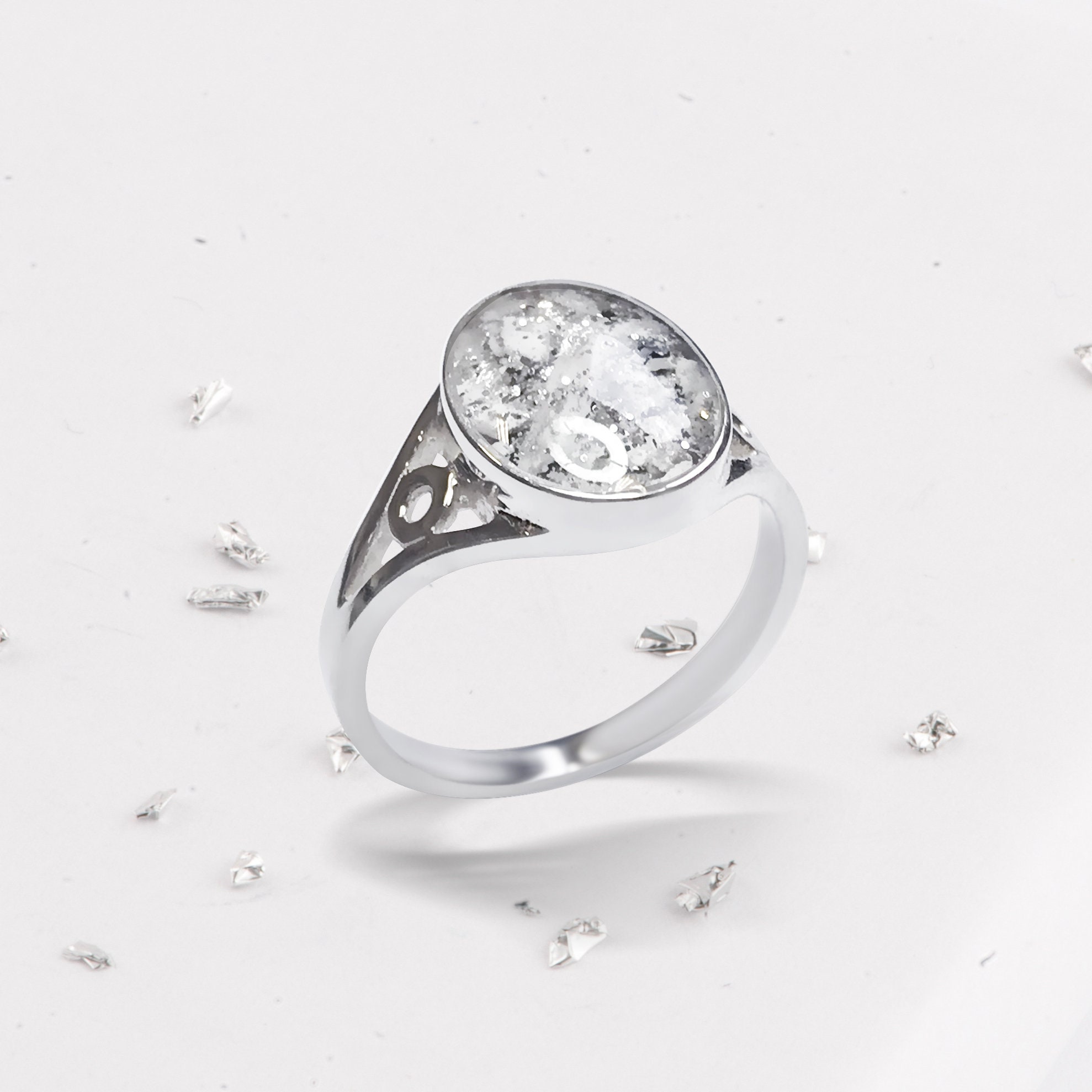 ASHES MEMORIAL OVAL Ring Pet Ashes Ringcremation - Etsy Australia ASHES MEMORIAL OVAL Ring Pet Ashes Ringcremation - Etsy Australia