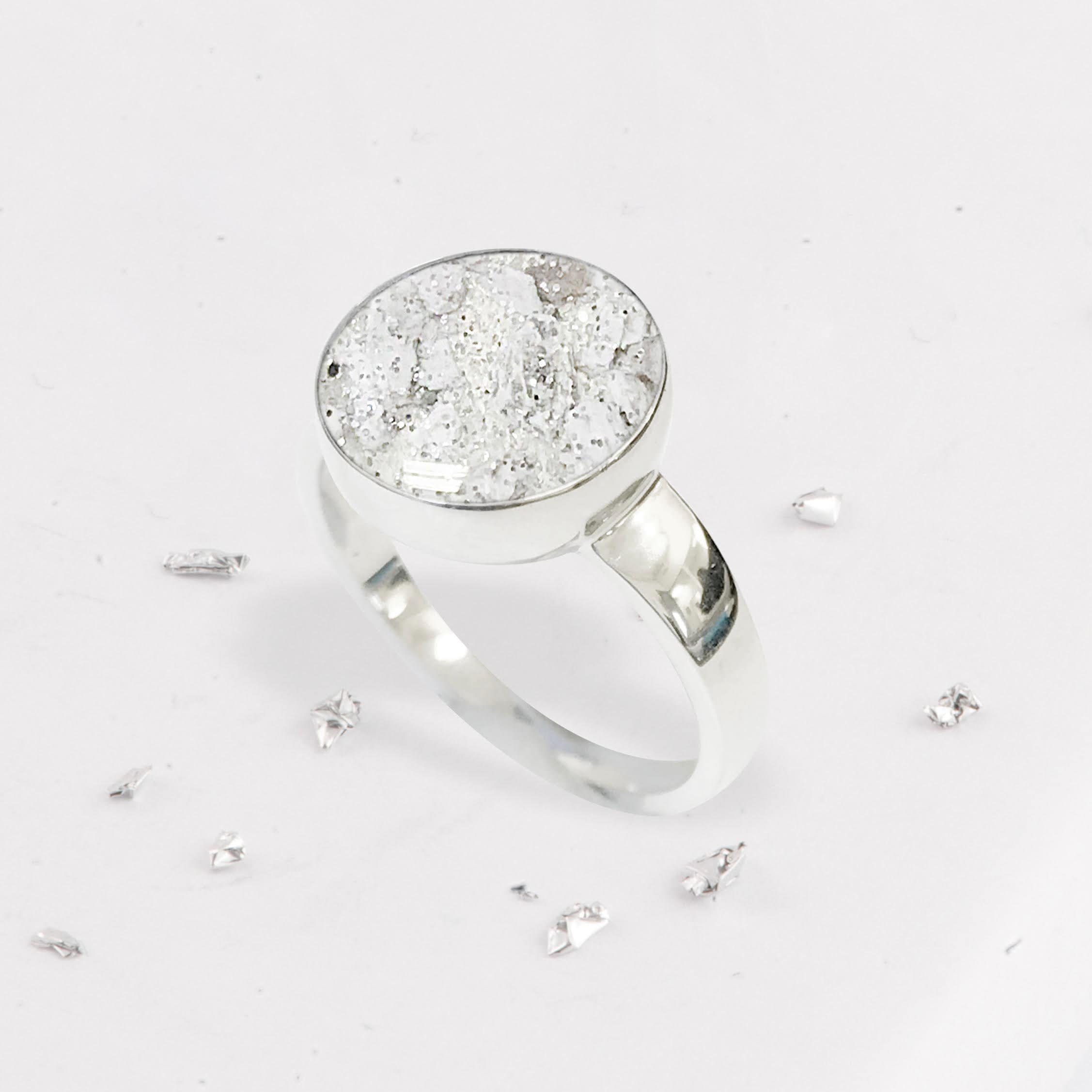 rings made from pet ashes