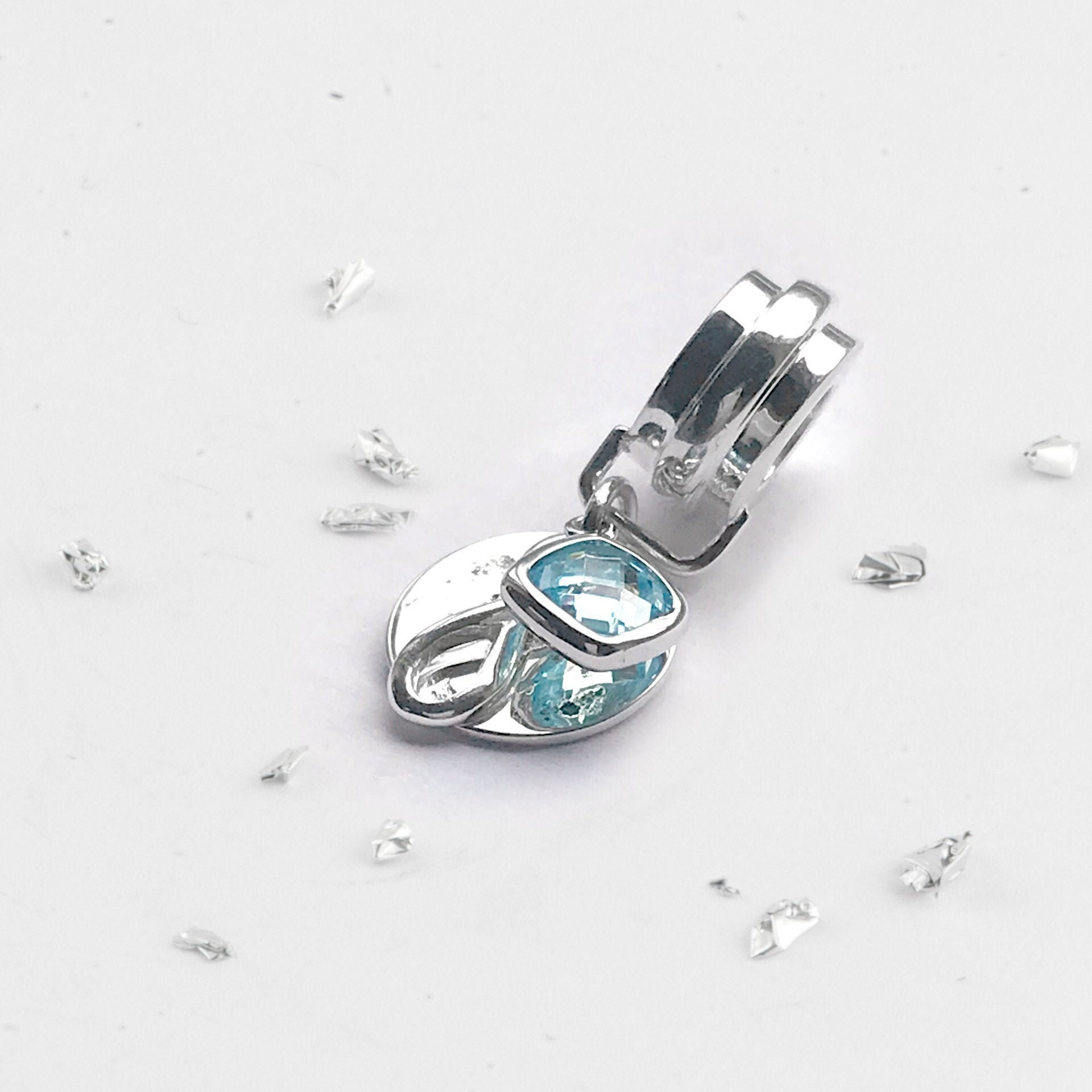pet ashes bracelet charm