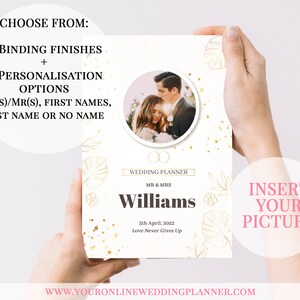 Gay Wedding Planner Book Black Gold Planificador De Bodas Etsy etsy