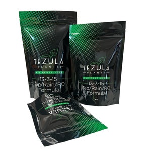 MSU 13-3-15 Orchid/Aroid Fertilizer with Calcium, Magnesium and essential micronutrients. Scoop Included. Excellent for ALL plants
