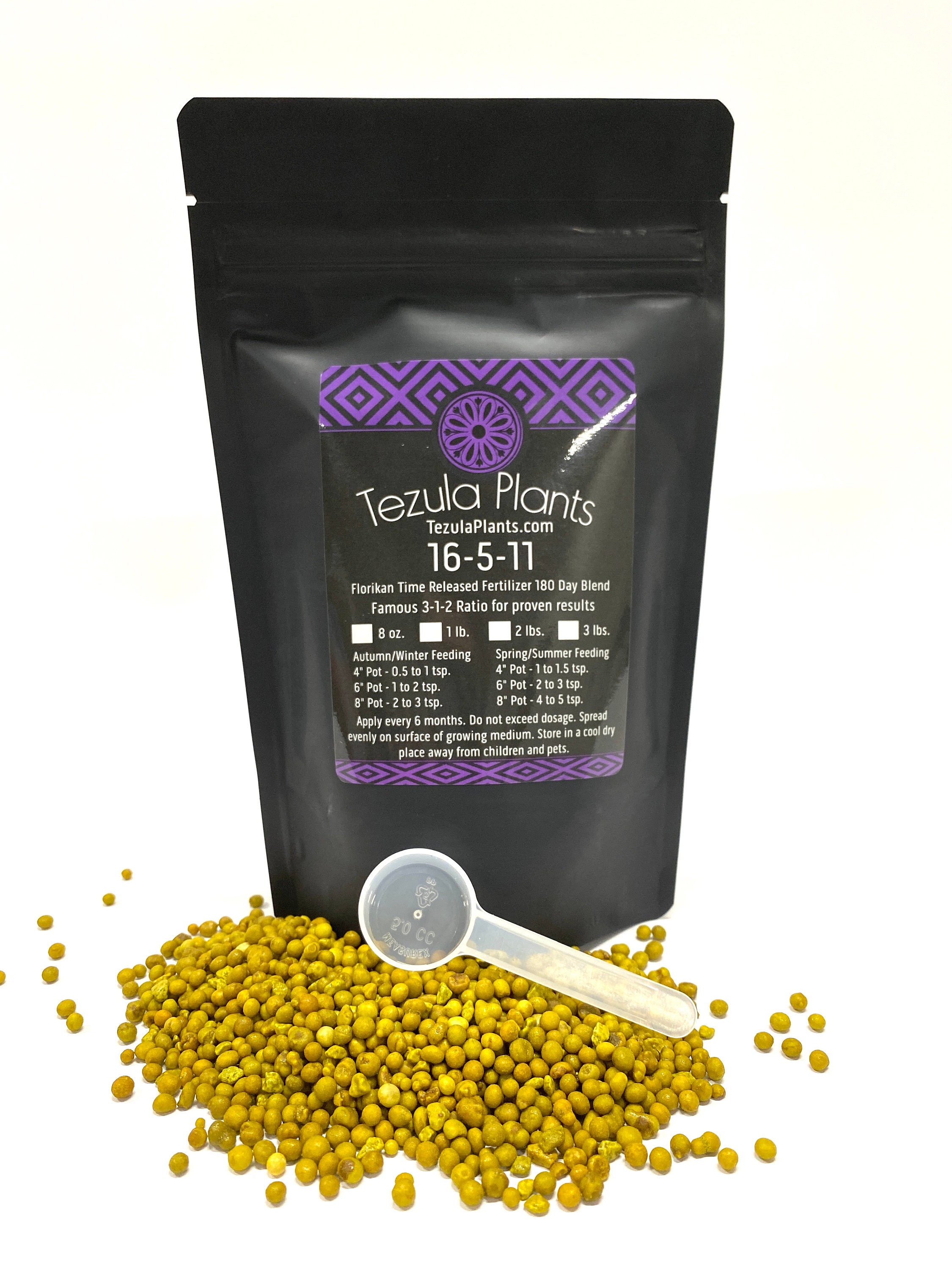 Florikan 16-5-11 Timed Release Fertilizer. Amazing Anthurium Fertilizer. One application lasts 180 Days. Excellent for all plants.