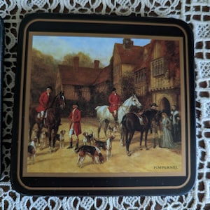 Set of two vintage Pimpernel Coasters