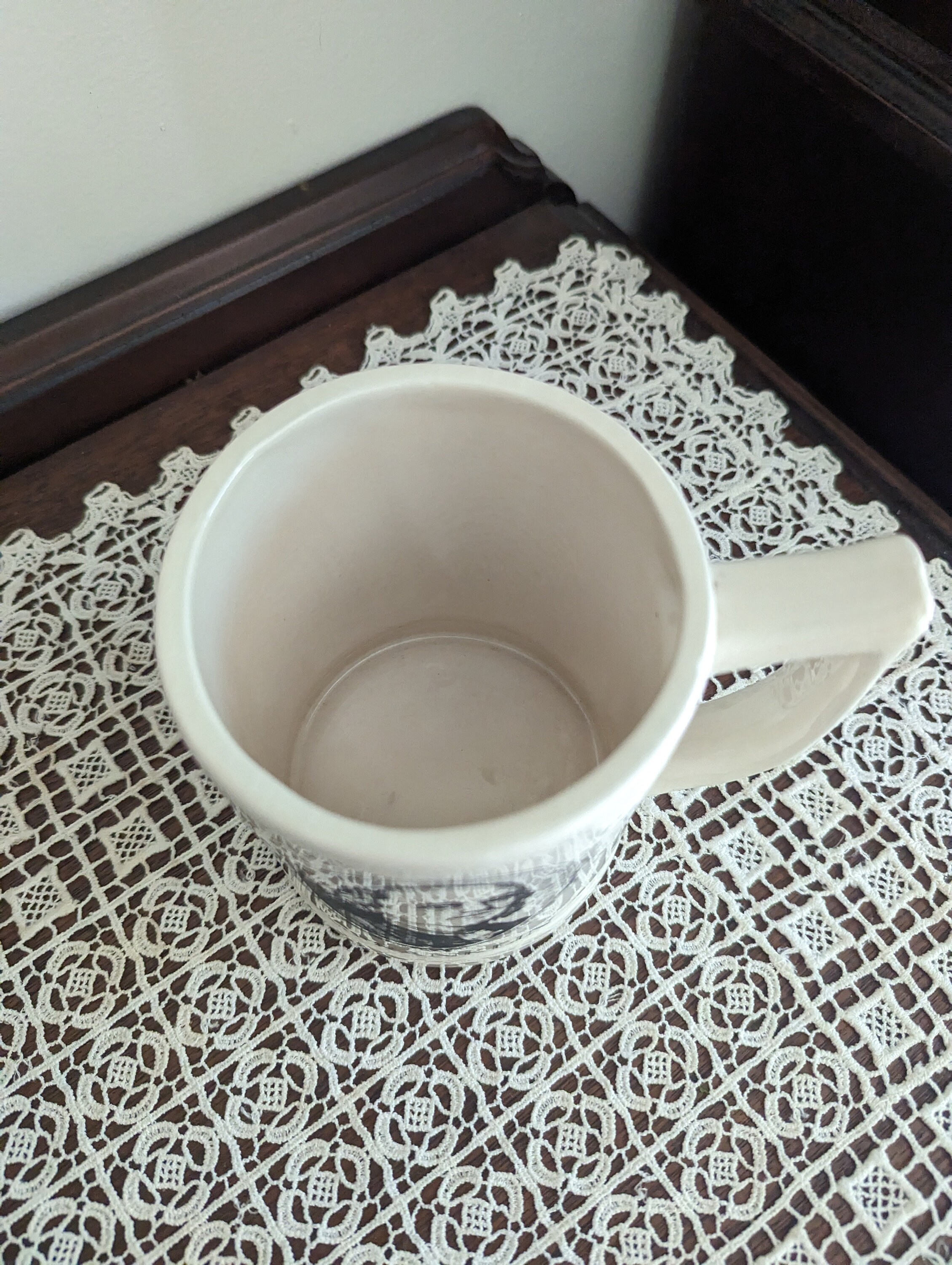 Vintage Ben Franklin Large Ceramic Mug