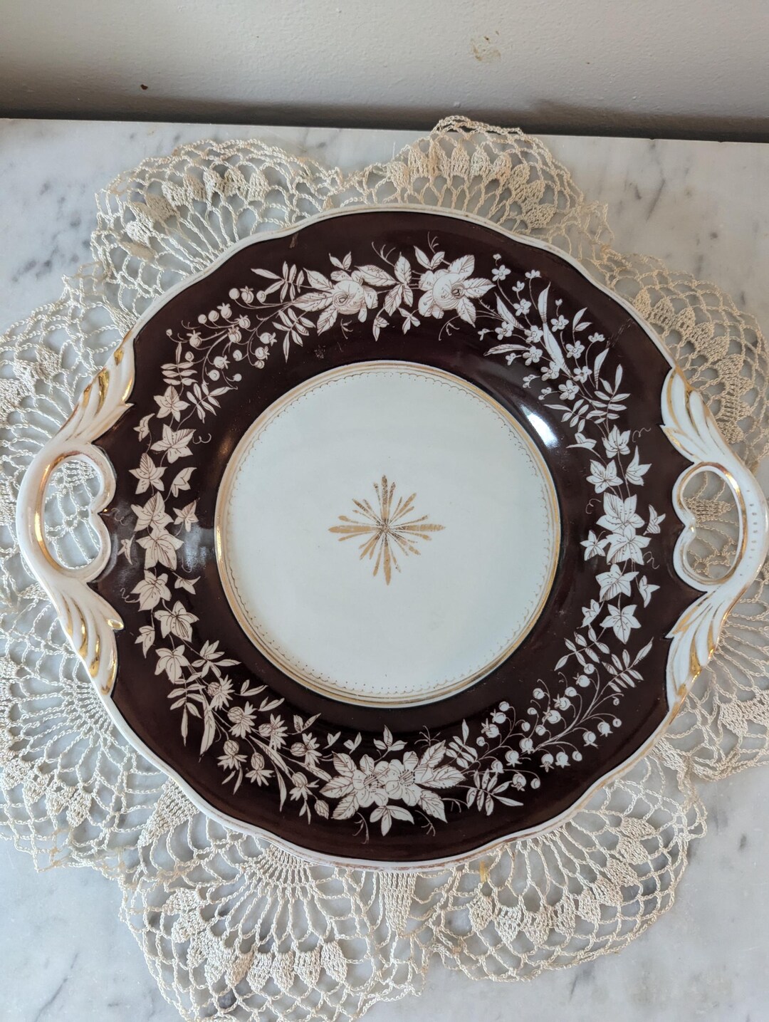 KPM Germany Antique Lovely Plate - Etsy