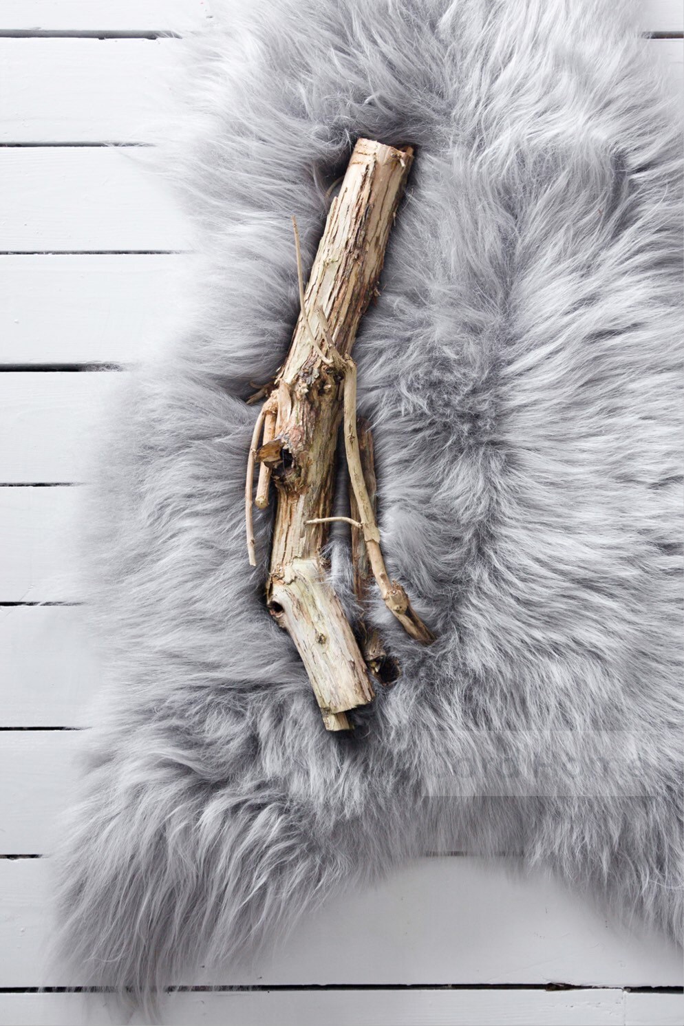 Grey/Gray Sheepskin Rug & Sheepskin Rarebreed Longhair Etsy