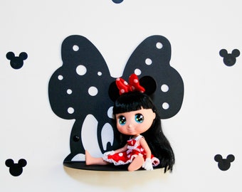 Metal shelf Minnie Mouse for nursery, kids room