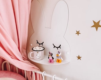 Bunny shelf nursery kid's room