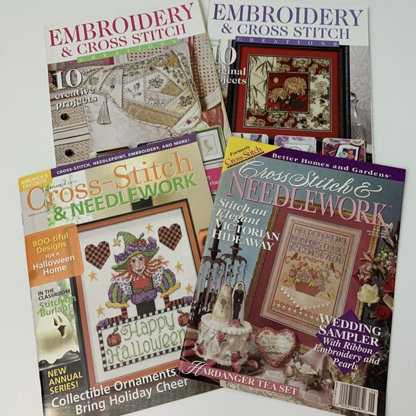 Needlework Magazines Etsy