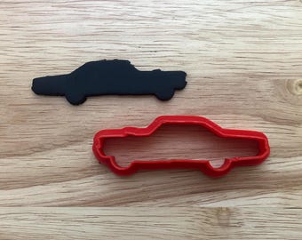 Kakform till klassisk bil – 3D-printad, hållbar plast