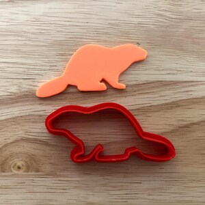 Beaver Shape Cutter – Durable Design for Baking, Crafts, and Woodland-Themed Projects