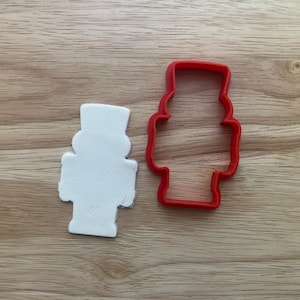 Chunky Nussknacker-Ausstechform | 3D Gedruckt für Weihnachten, Urlaub & Spaß Backen