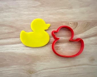 Rubber Ducky Cookie Cutter – Cute Bath Time Shape for Baby Showers, Birthdays, and Kids’ Party Baking