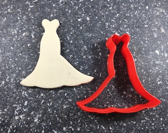 Wedding Dress Cookie Cutter – Perfect for Bridal Showers, Weddings, and Themed Baking
