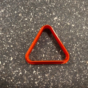 Rounded Triangle Cookie Cutter – Geometric Shape for Modern Baking, Crafts, and Unique Cookie Decorating