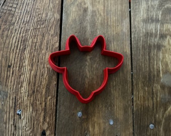 Goat Head Cookie Cutter - Animal-Themed Baking Tool for Unique Cookies & Crafts