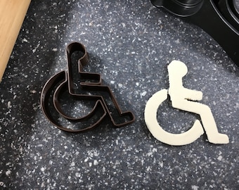 Handicap Sign Cookie Cutter – Inclusive Design for Baking, Crafts, and Awareness Projects