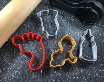 Baby Shower Cookie Cutter Set