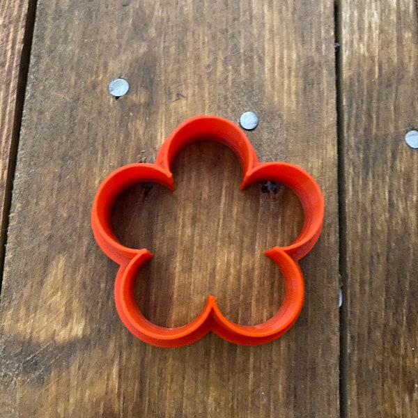 Five Petal Flower Shape Cookie Cutter