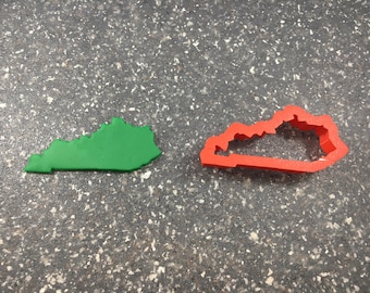 Kentucky Cutter – Unique Shape for Baking, Crafts, and State Pride Projects