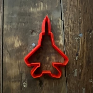 Fighter Jet Shape Cookie Cutter - Aviation-Themed Baking Tool for Creative Cookies & Crafts
