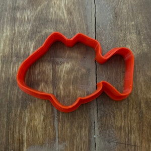 Clown Fish Cookie Cutter: 3D Printed Ocean Theme