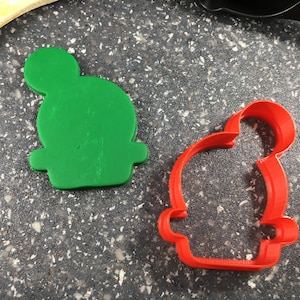 Potted Cactus Cookie Cutter